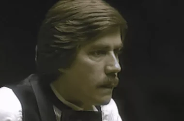 Cliff Thorburn during the 1979/80 snooker season