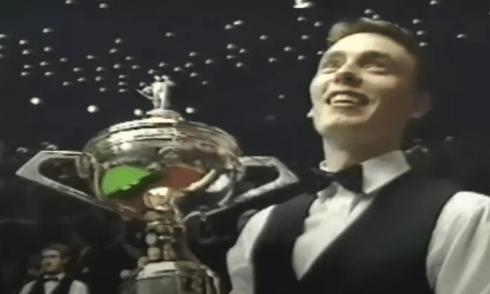 Ken Doherty during the 1996/97 snooker season