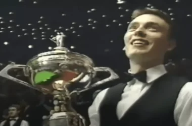 Ken Doherty during the 1996/97 snooker season