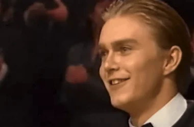 Paul Hunter during the 2000/01 snooker season