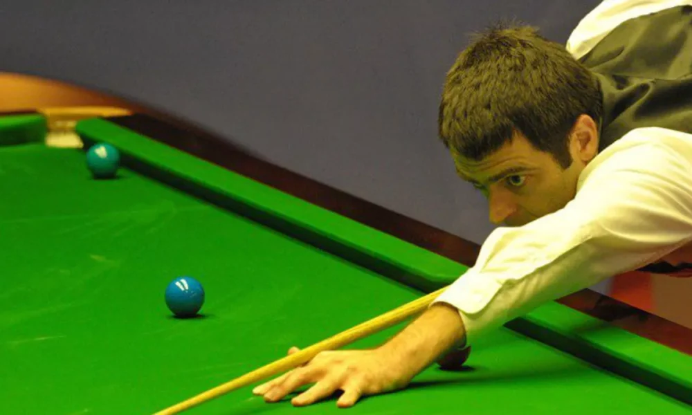 Ronnie O'Sullivan during the 2007/08 snooker season