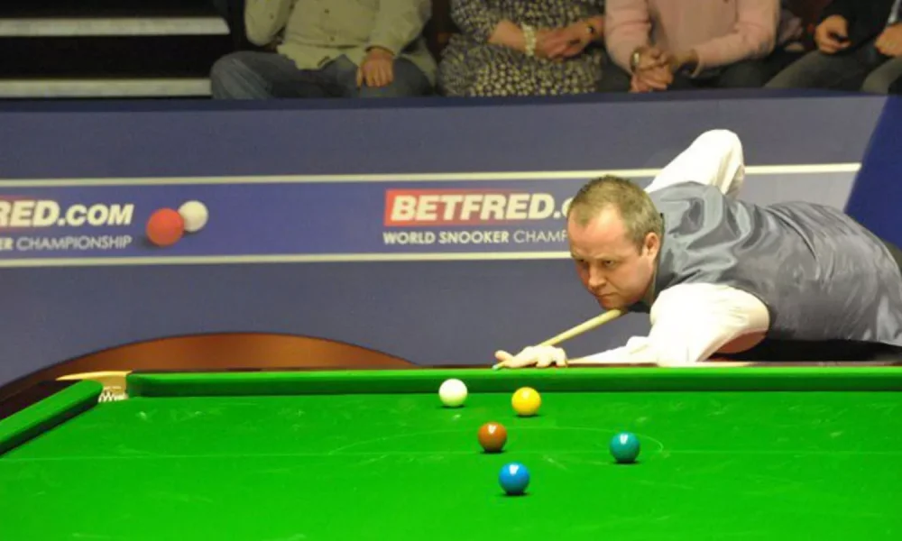 John Higgins during the 2008/09 Snooker Season