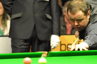 Stephen Lee during the 2012/13 snooker season