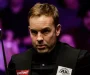 Ali Carter scores snooker season’s 10th 147 break in defeat