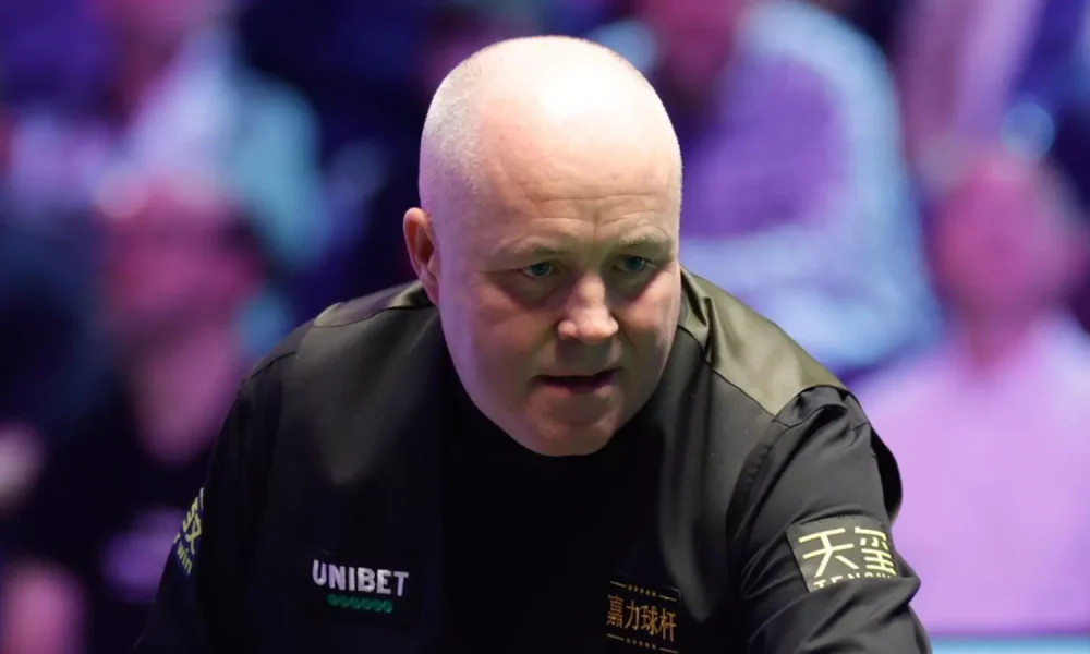John Higgins is into the British Open quarter-finals