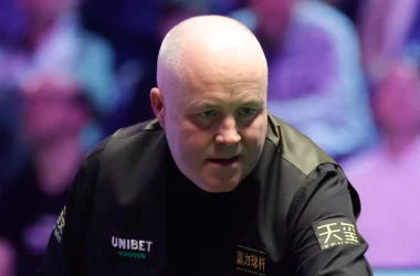 John Higgins is into the British Open quarter-finals