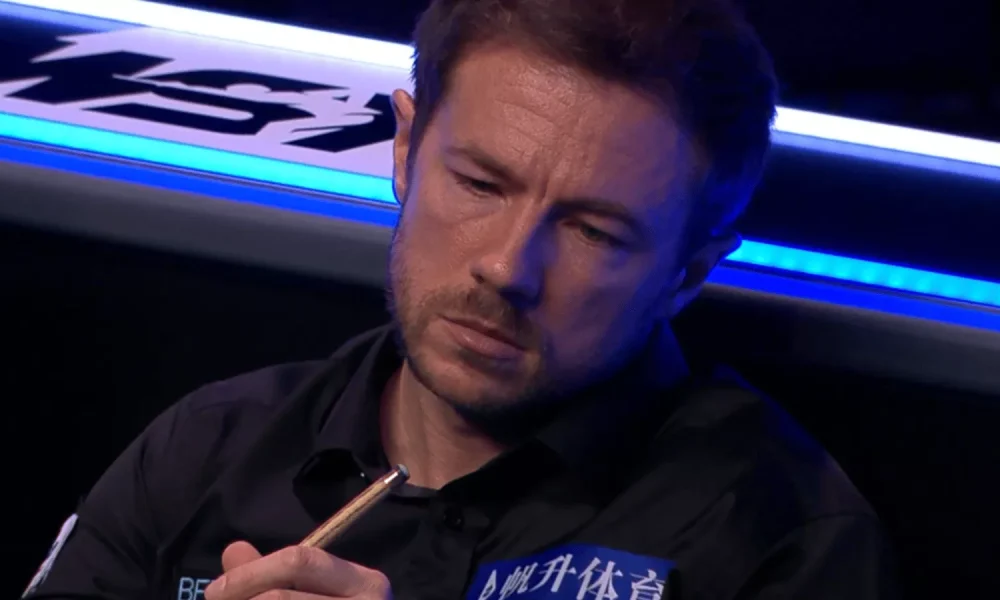 Image of Jack Lisowski who is back up to number 24 in the world snooker rankings.