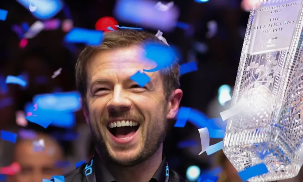 Jack Lisowski wins the Northern Ireland Open