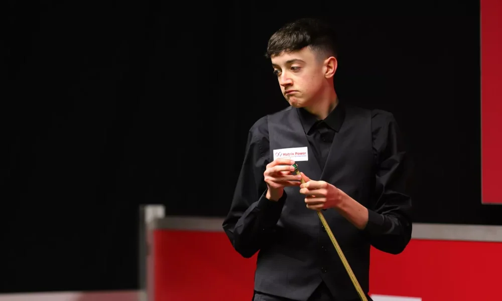 Liam Pullen started the UK Championship qualifiers well