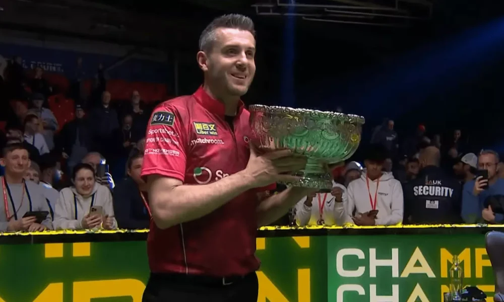 Mark Selby will be the defending Champion of Champions in 2026