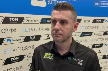 Mark Selby at the Scottish Open