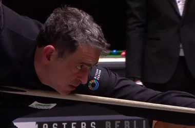 Ronnie O'Sullivan at the 2026 German Masters