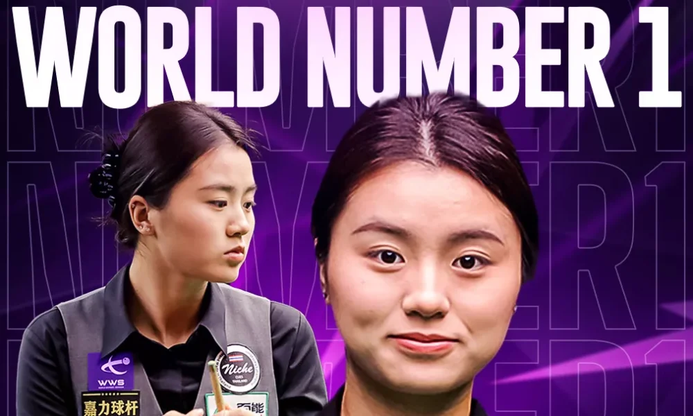 Bai Yulu is the 13th world number one in women's snooker