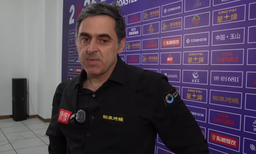 Ronnie O'Sullivan at the World Open 2026