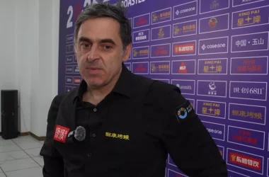 Ronnie O'Sullivan at the World Open 2026