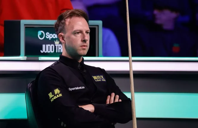 Judd Trump at the 2026 Tour Championship