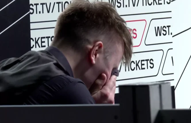 Antoni Kowalski is in tears after qualifying for the 2026 World Snooker Championship