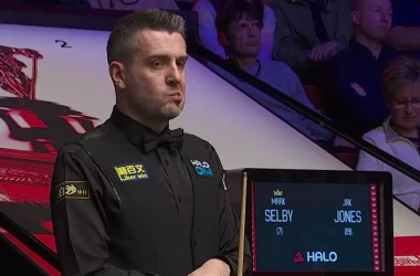 Mark Selby at the 2026 World Snooker Championship