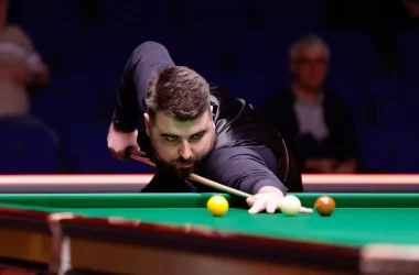 Jamie Clarke at the 2026 World Snooker Championship qualifiers