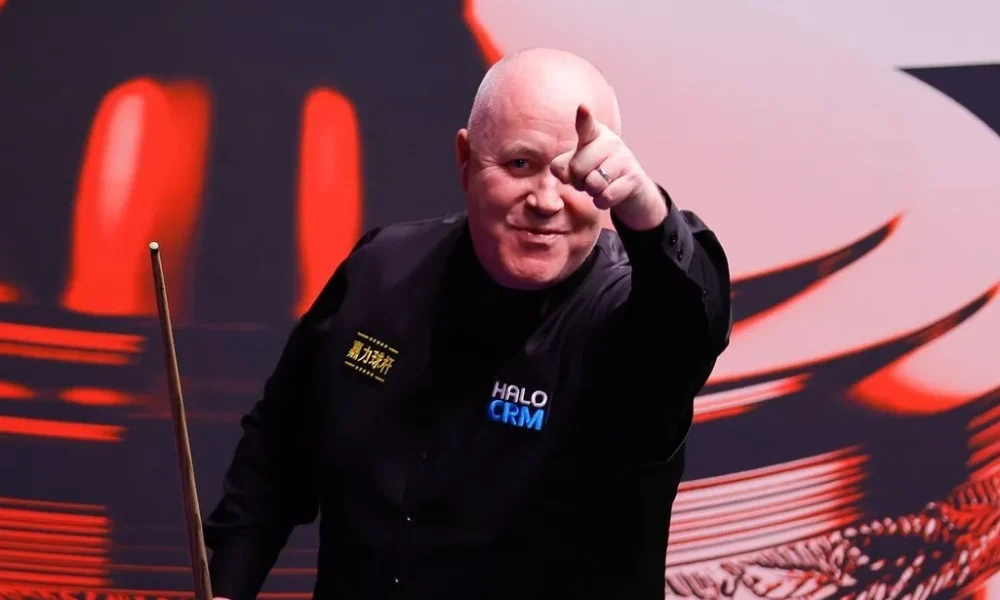 John Higgins is one of eight names in the quarter-finals of the 2026 World Snooker Championship