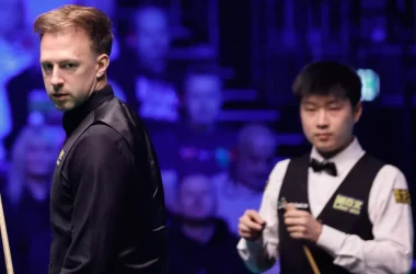Zhao Xintong is hunting down world number one Judd Trump in the snooker rankings