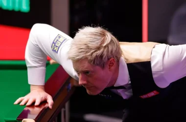 Neil Robertson at the 2026 World Snooker Championship
