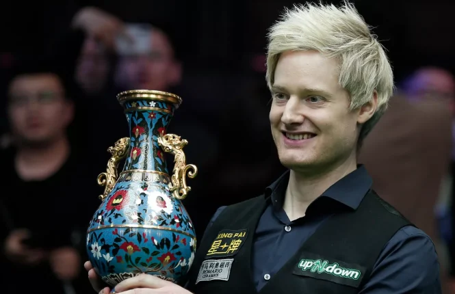 Neil Robertson won the 2019 China Open