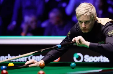 Neil Robertson at the 2026 Tour Championship