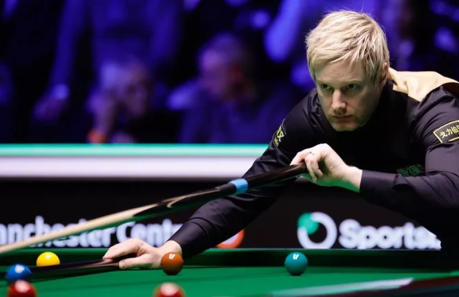 Neil Robertson at the 2026 Tour Championship