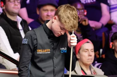 Stan Moody lost on his World Snooker Championship Crucible debut