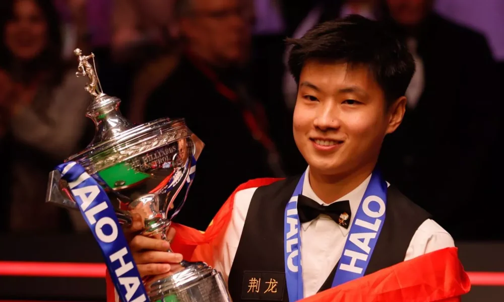 Reigning champion Zhao Xintong is the top seed in the 2026 World Snooker Championship draw