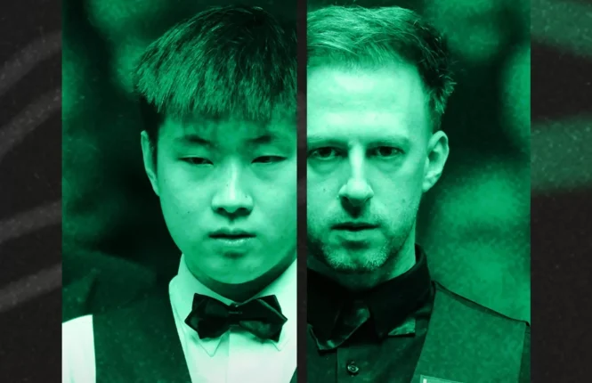 Zhao Xintong and Judd Trump will play the 2026 Tour Championship final