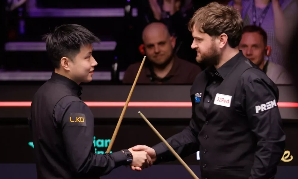 Zhao Xintong beat Liam Highfield 10-7