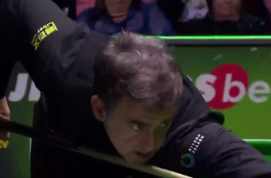 Ronnie O'Sullivan at the 2026 World Seniors Snooker Championship