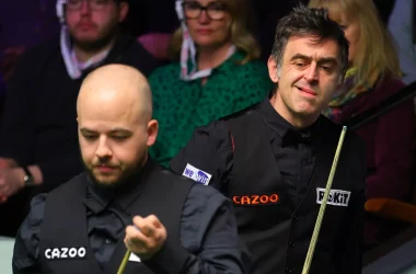 Luca Brecel and Ronnie O'Sullivan