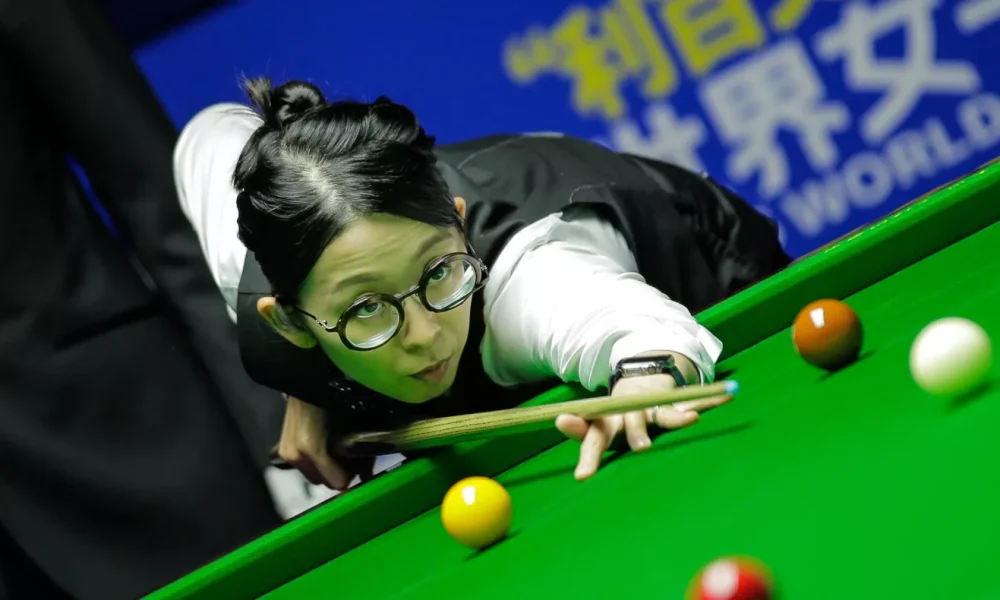 Ng On Yee at the 2026 World Women's Snooker Championship