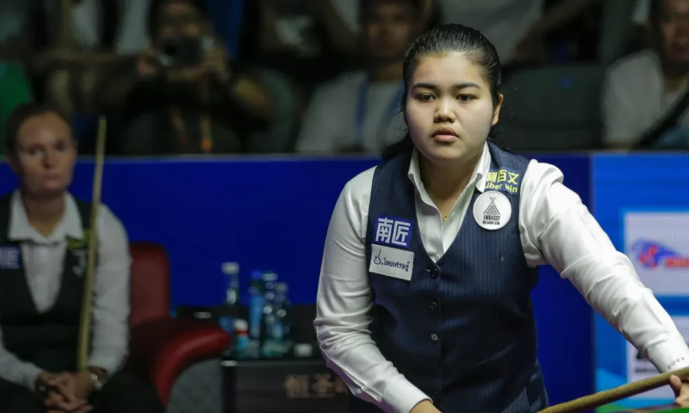 Panchaya Channoi is the women's world snooker champion in 2026