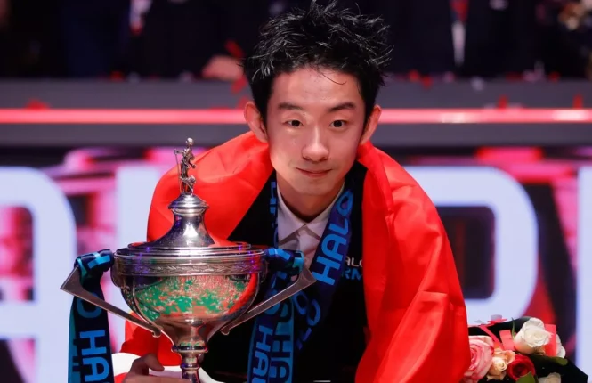 Wu Yize is the 2026 world snooker champion