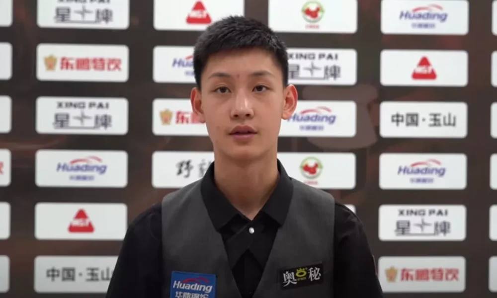 Wang Xinbo snooker player