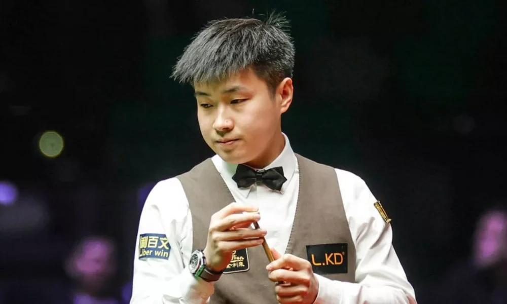 Zhao Xintong is snooker's 13th world number one