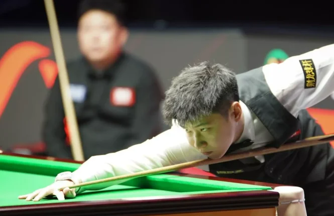 Zhao Xintong lost to Zhang Anda at the 2026 China Open
