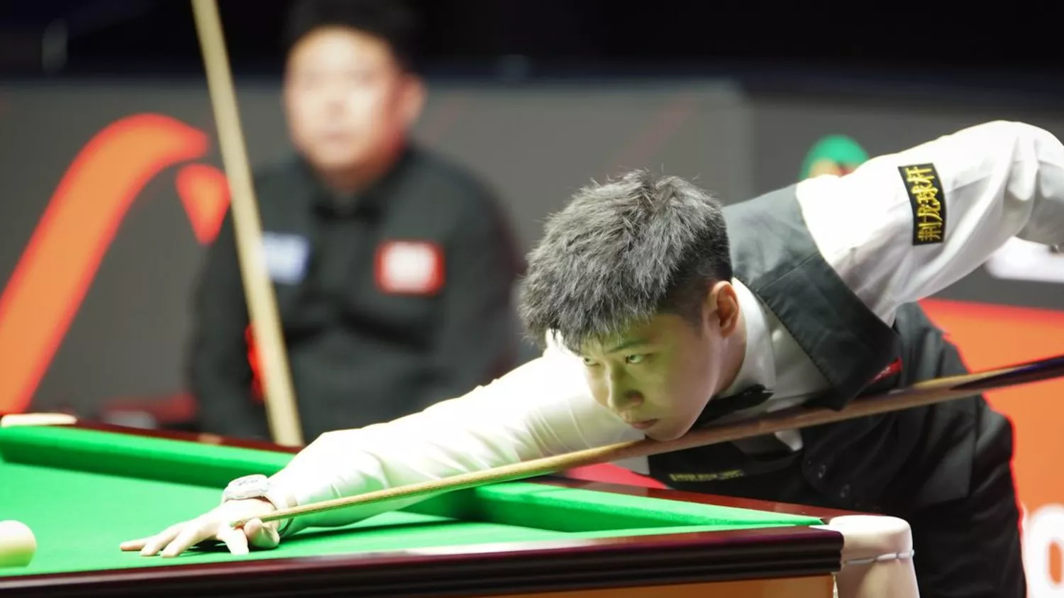 Zhao Xintong reacts to dramatic black-ball loss in China Open Zhao Xintong reacts to dramatic black-ball loss in China Open