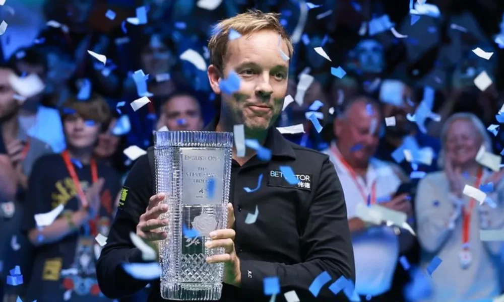 Ali Carter is up to 16th on the world snooker rankings list
