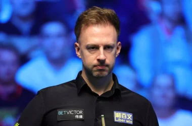 Judd Trump competing at the 2026 English Open