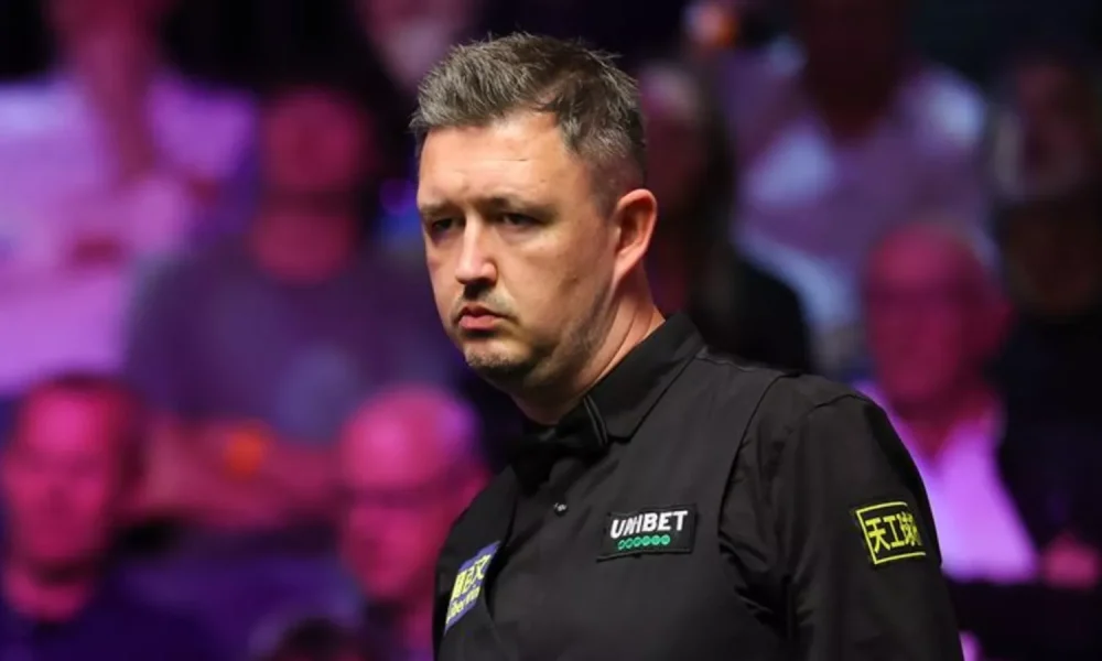 Kyren Wilson competing at the 2026 British Open