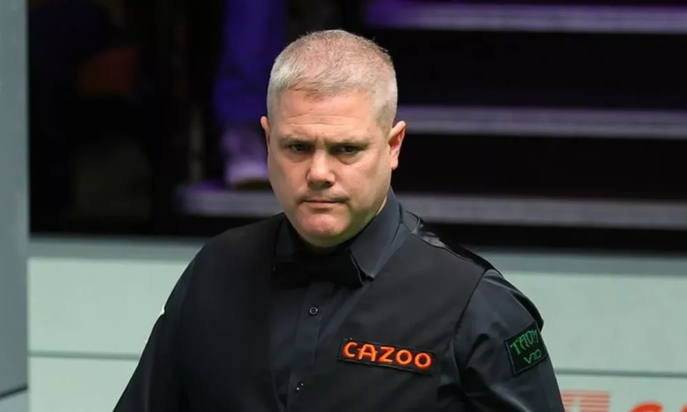 Robert Milkins at the 2024 World Snooker Championship