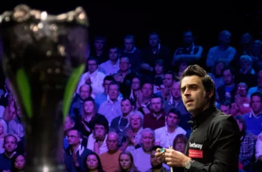 Ronnie O'Sullivan at the UK Championship