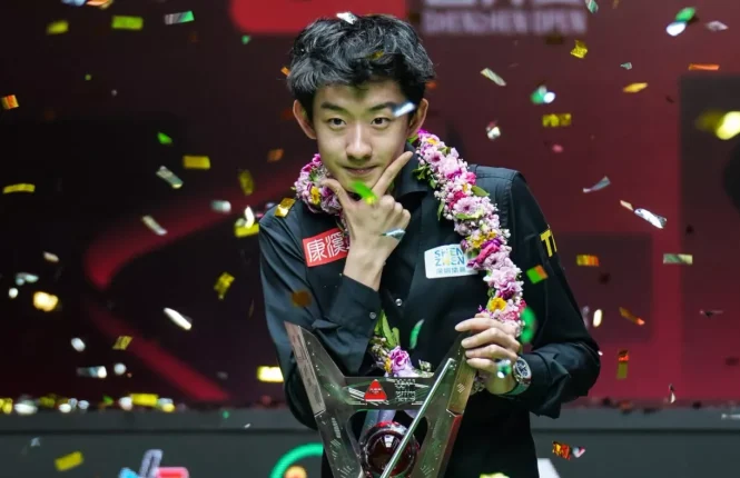 Wu Yize is the new world number two after winning the Shenzhen Open